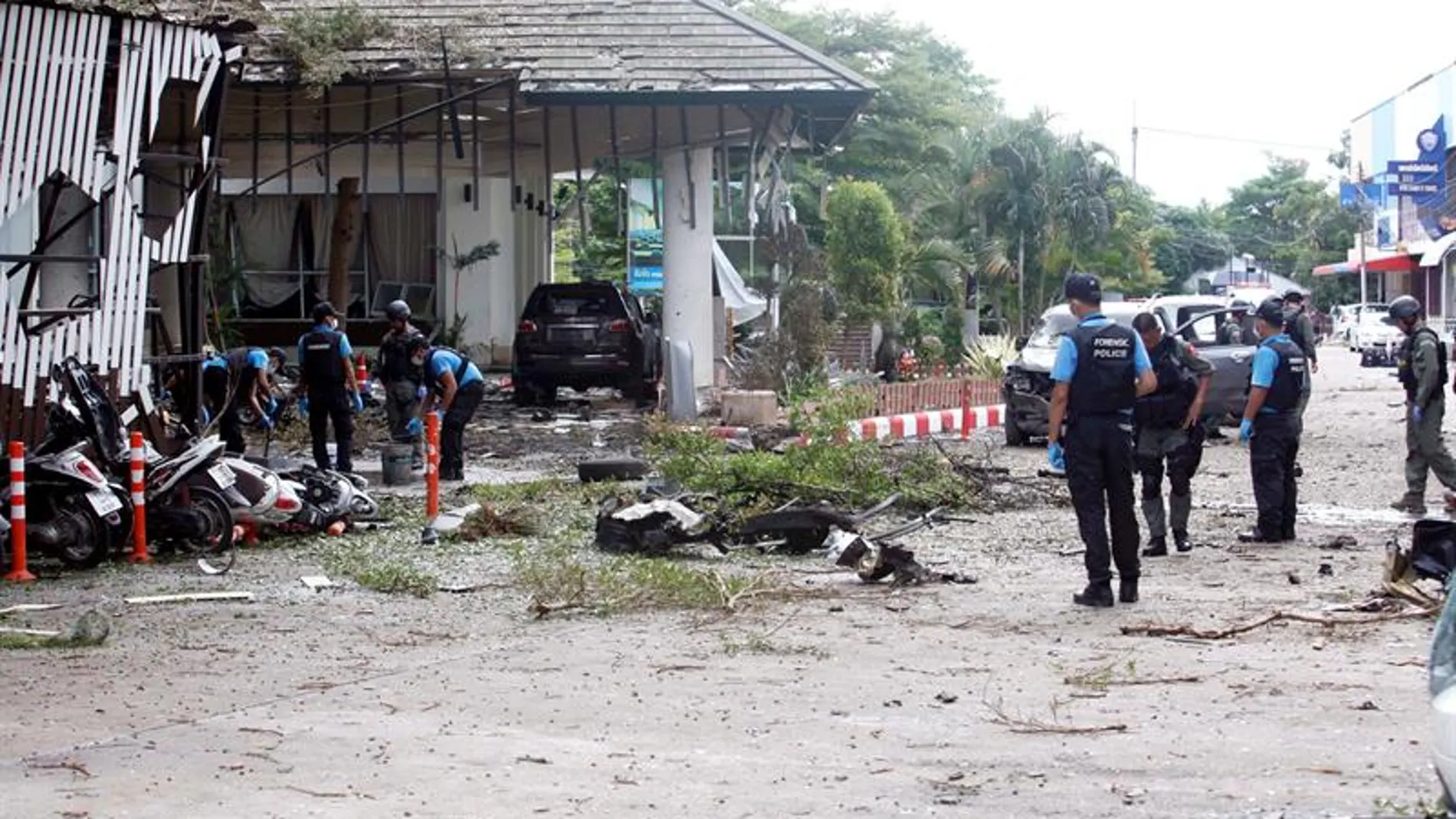 Doble explosión en Tailandia Doble explosión en Tailandia