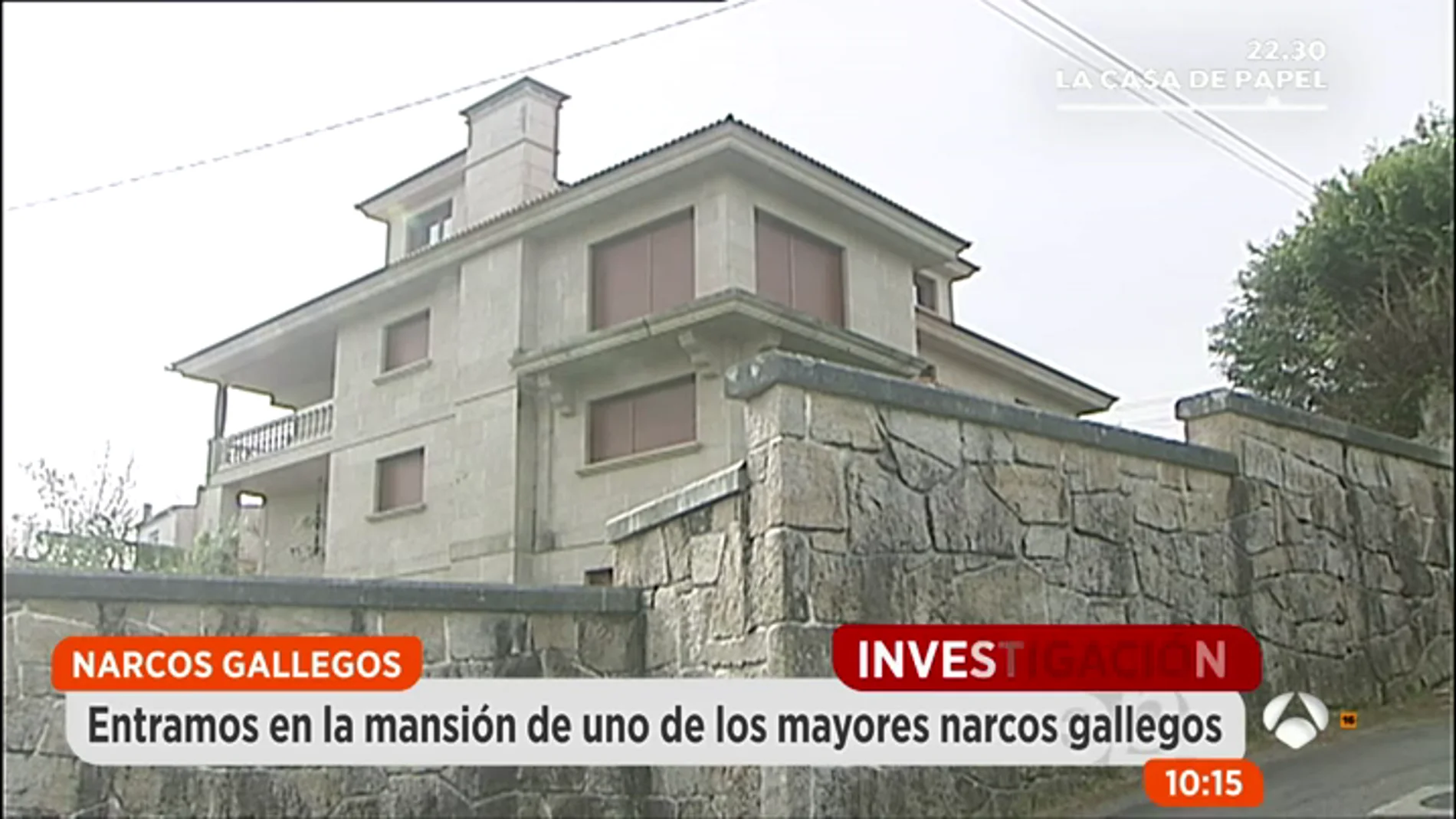 Frame 138.32 de: Salen a subasta 21 propiedades de los grandes narcos de los años 90, entre ellos, una mansión de Laureano Oubiña. 