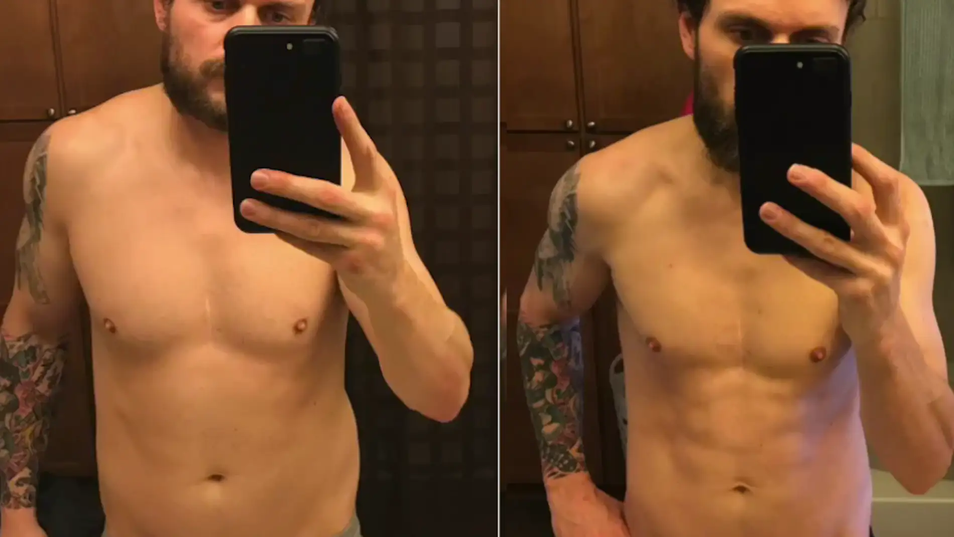 Así se quedó Anthony Howard-Crow tras 100 días comiendo helado.