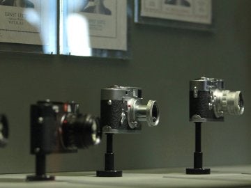 La cámara de fotos Leica