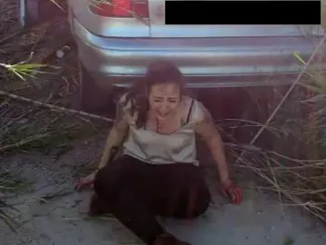 Imagen de la conductora que mató a dos ciclistas tras el atropello en Oliva Imagen de la conductora que mató a dos ciclistas tras el atropello en Oliva