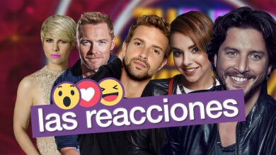 Las sorprendentes reacciones de los artistas famosos ante sus imitadores en 'Tu cara no me suena todavía'