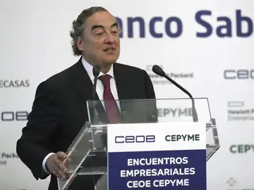 El presidente de la CEOE, Juan Rosell El presidente de la CEOE, Juan Rosell