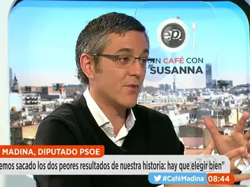 Eduardo Madina en 'Un café con Susanna' Eduardo Madina en 'Un café con Susanna'
