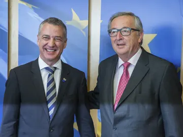 Urkullu pide a la UE que el gobierno español comience el diálogo Urkullu pide a la UE que el gobierno español comience el diálogo