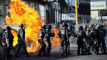 Nueva jornada de protestas en Venezuela que acaba en enfrentamientos