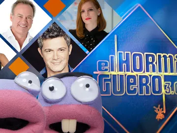 Sara Baras, Bertín Osborne, Alejandro Sanz y Jessica Chastain, invitados de lujo en 'El Hormiguero 3.0' Sara Baras, Bertín Osborne, Alejandro Sanz y Jessica Chastain, invitados de lujo en 'El Hormiguero 3.0'
