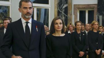 La Infanta Cristina, en un acto en el Palacio Real