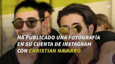  Miguel Ángel Silvestre se va de celebración con los protagonistas de 'Por 13 Razones'