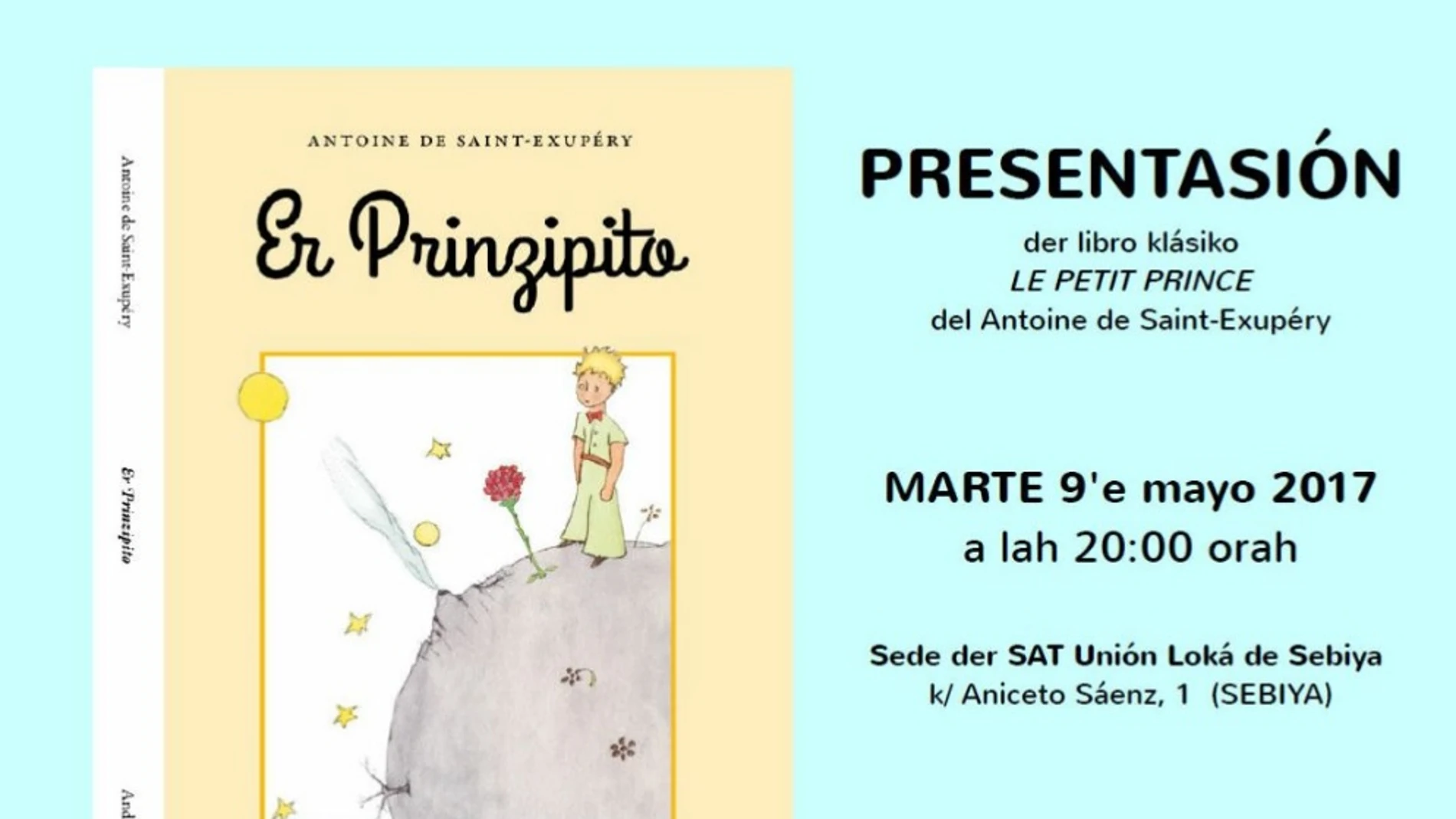 La versión andaluza de 'El principito' La versión andaluza de 'El principito'