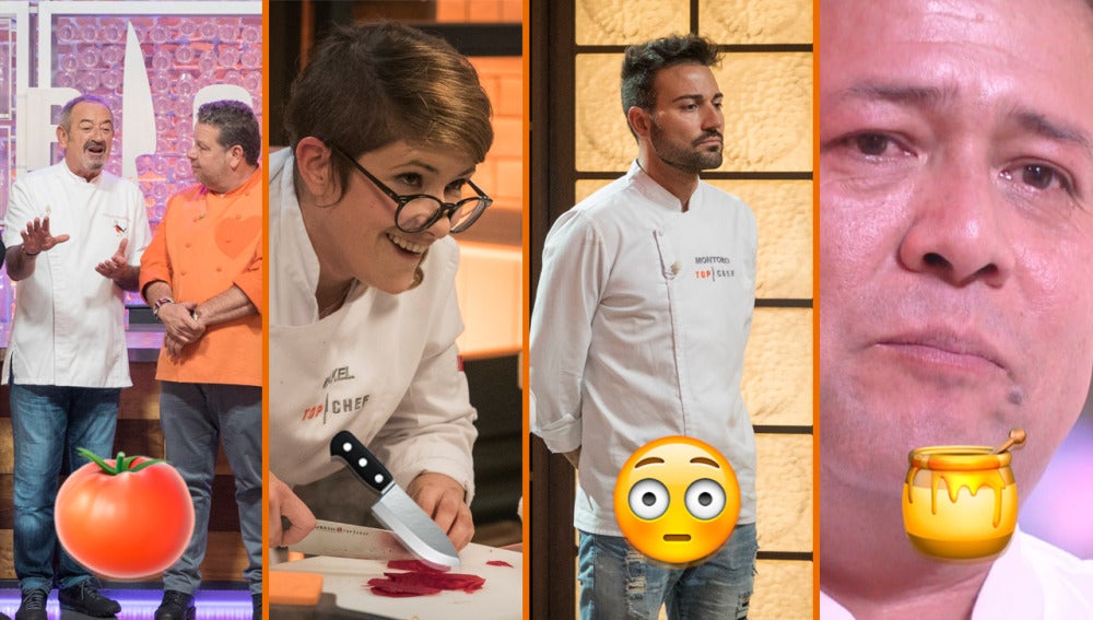 Miembros viriles, caldos de la discordia y refranes, los momentazos de la semifinal de 'Top Chef'