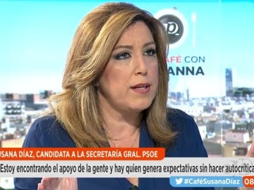 Susana Díaz, en Espejo Público