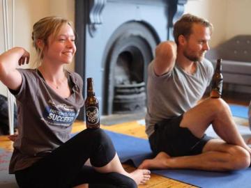 Beer Yoga Beer Yoga
