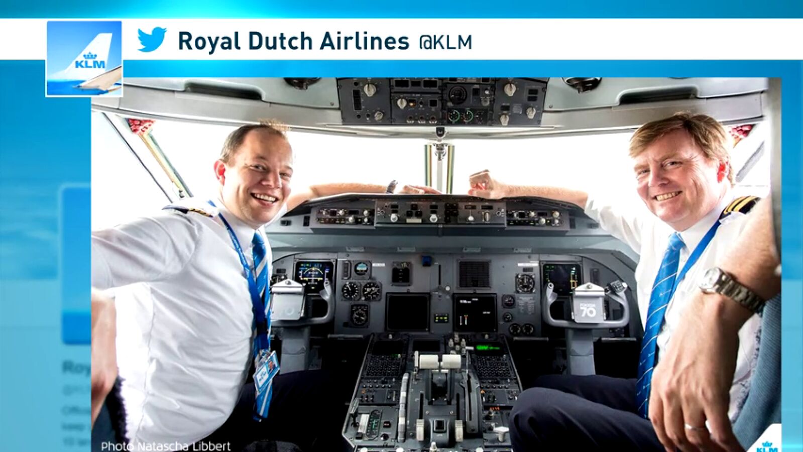 Guillermo de Holanda confiesa que le gusta pilotar aviones comerciales
