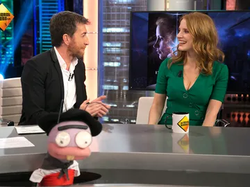 Jessica Chastain aprende vasco gracias a Trancas y Barrancas Jessica Chastain aprende vasco gracias a Trancas y Barrancas