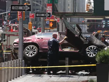 Atropello en Times Square Atropello en Times Square