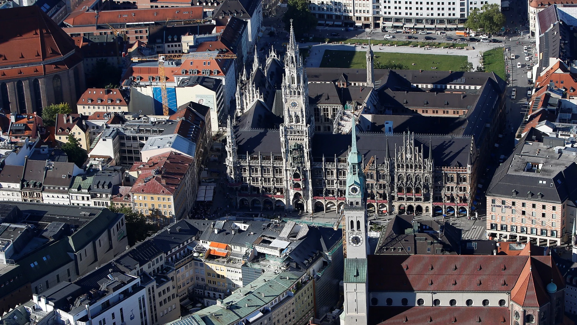 Plaza del Ayuntamiento de Múnich Plaza del Ayuntamiento de Múnich