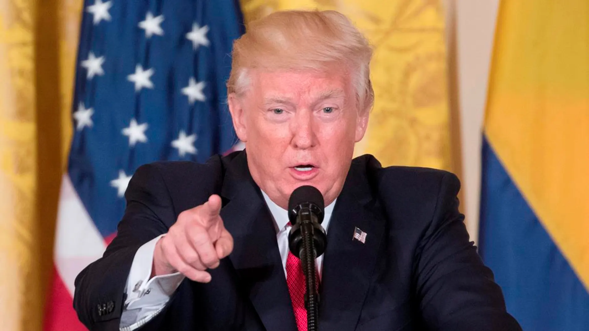 Donald Trump ante los medios Donald Trump ante los medios
