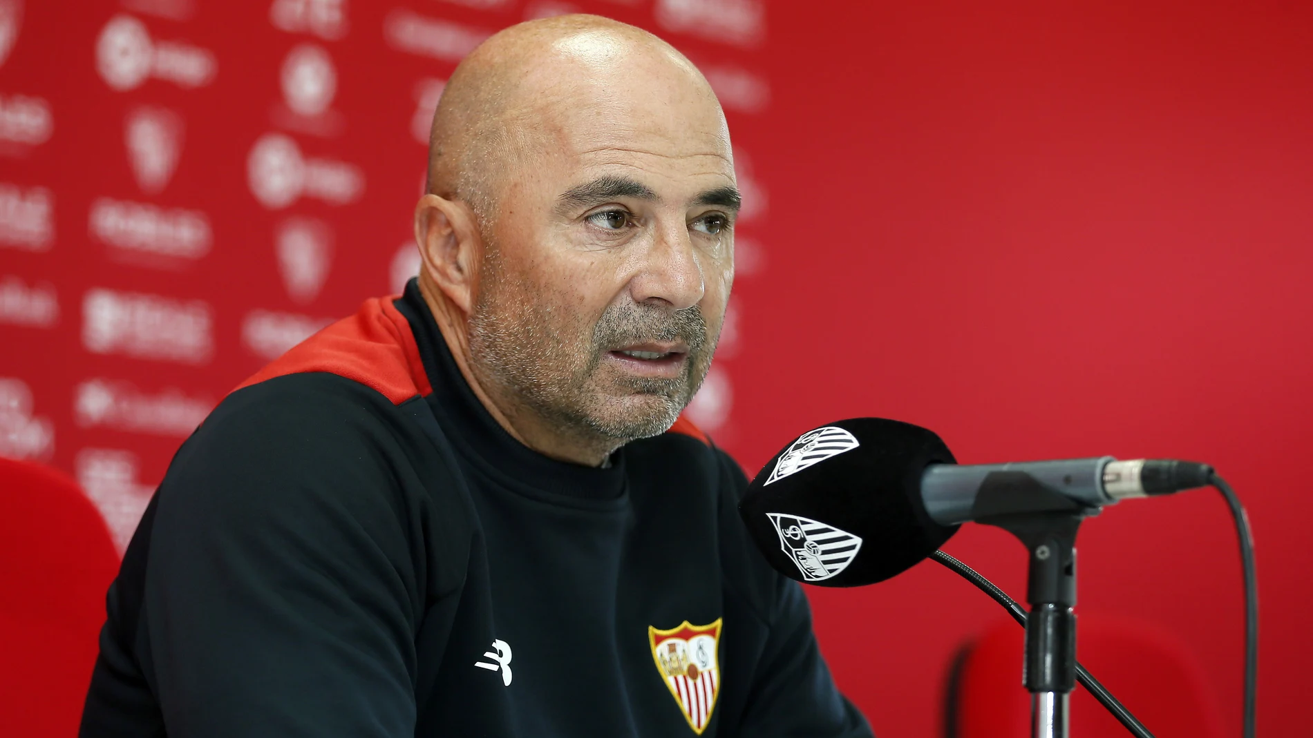 Jorge Sampaoli, en rueda de prensa Jorge Sampaoli, en rueda de prensa