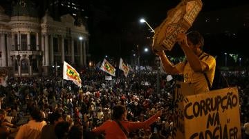 Manifestaciones contra Temer en Brasil
