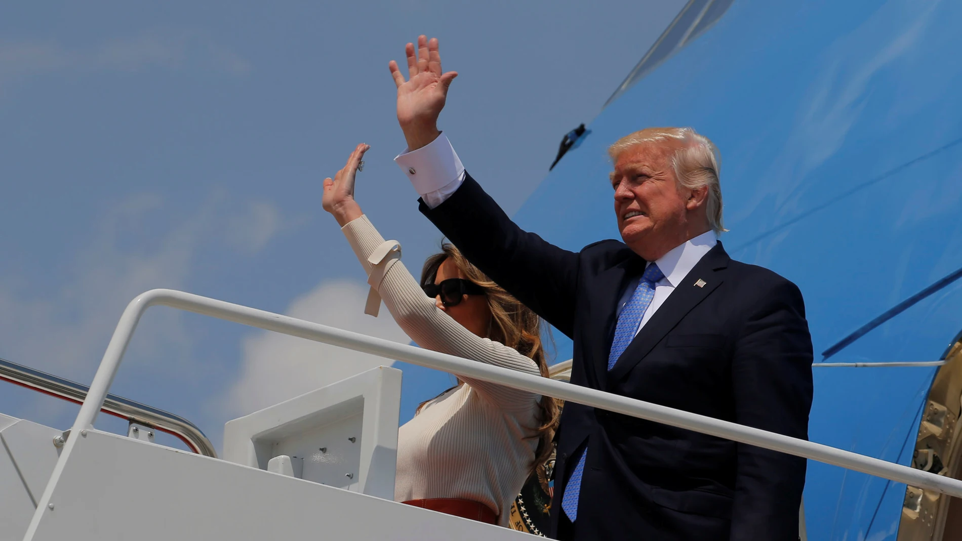 Trump parte de Washington Trump parte de Washington
