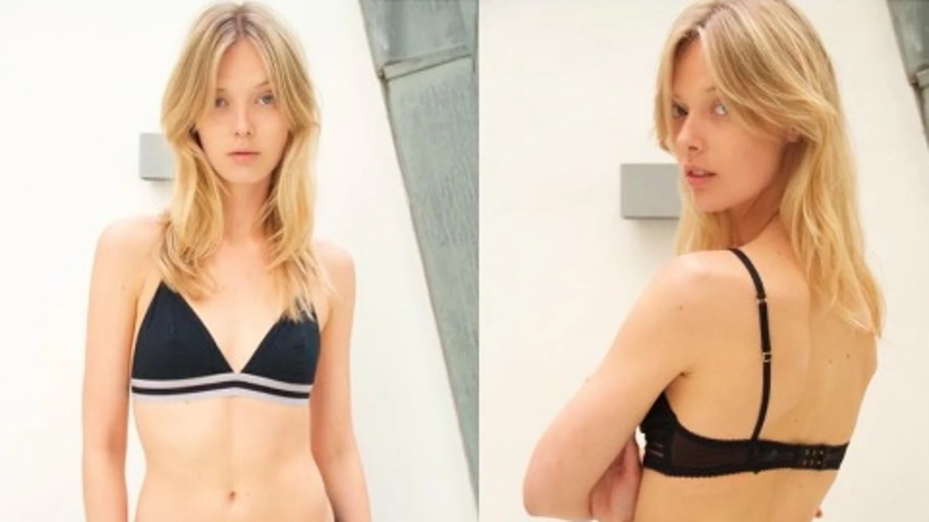 La modelo Ulrikke Hoyer La modelo Ulrikke Hoyer