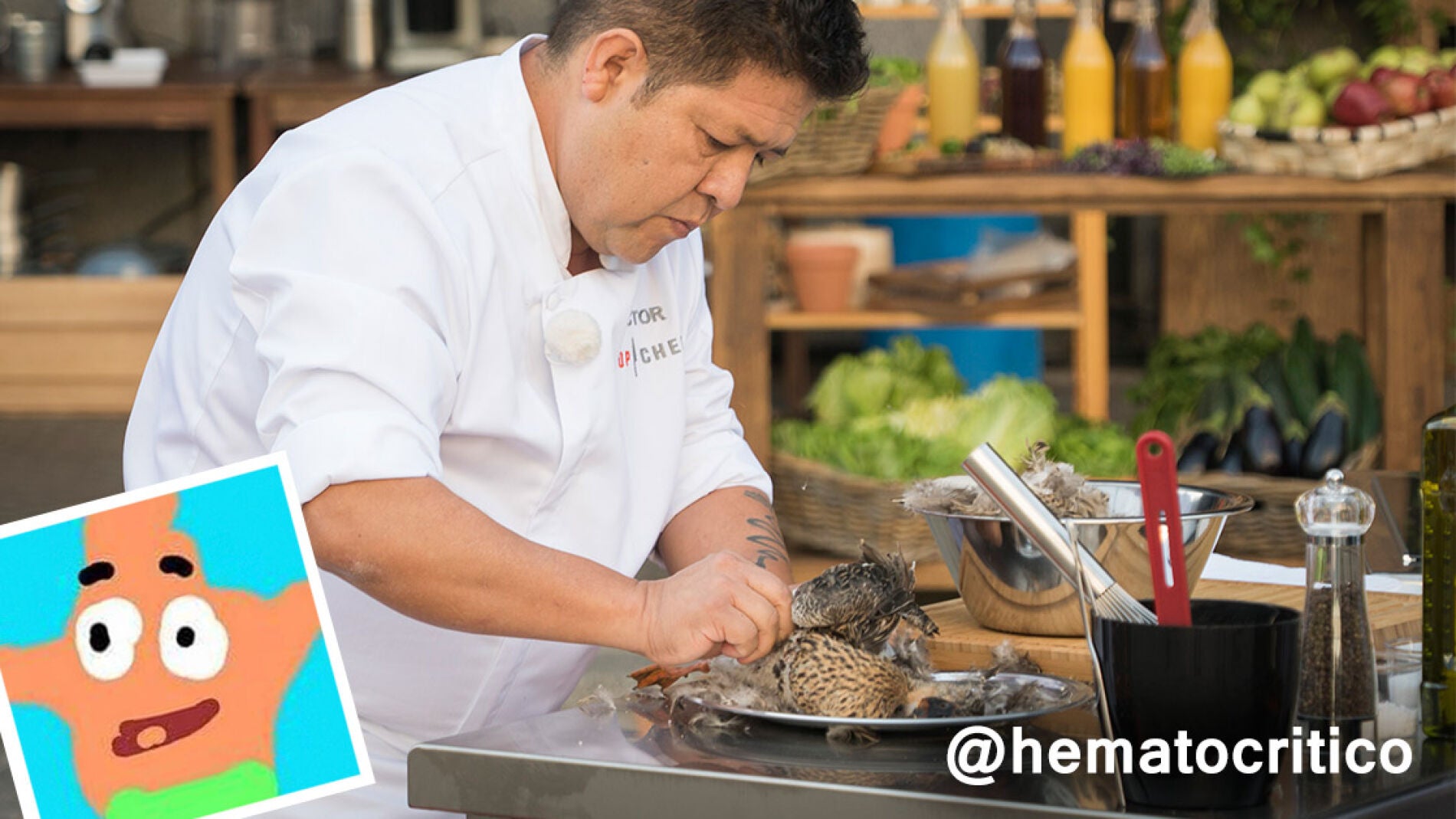 "V&iacute;ctor, el experto 'desplumador' de Top Chef", por @hematocritico 