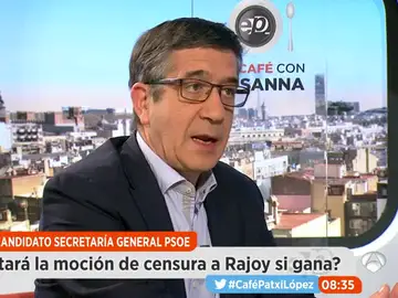 Patxi López en Espejo Público Patxi López en Espejo Público