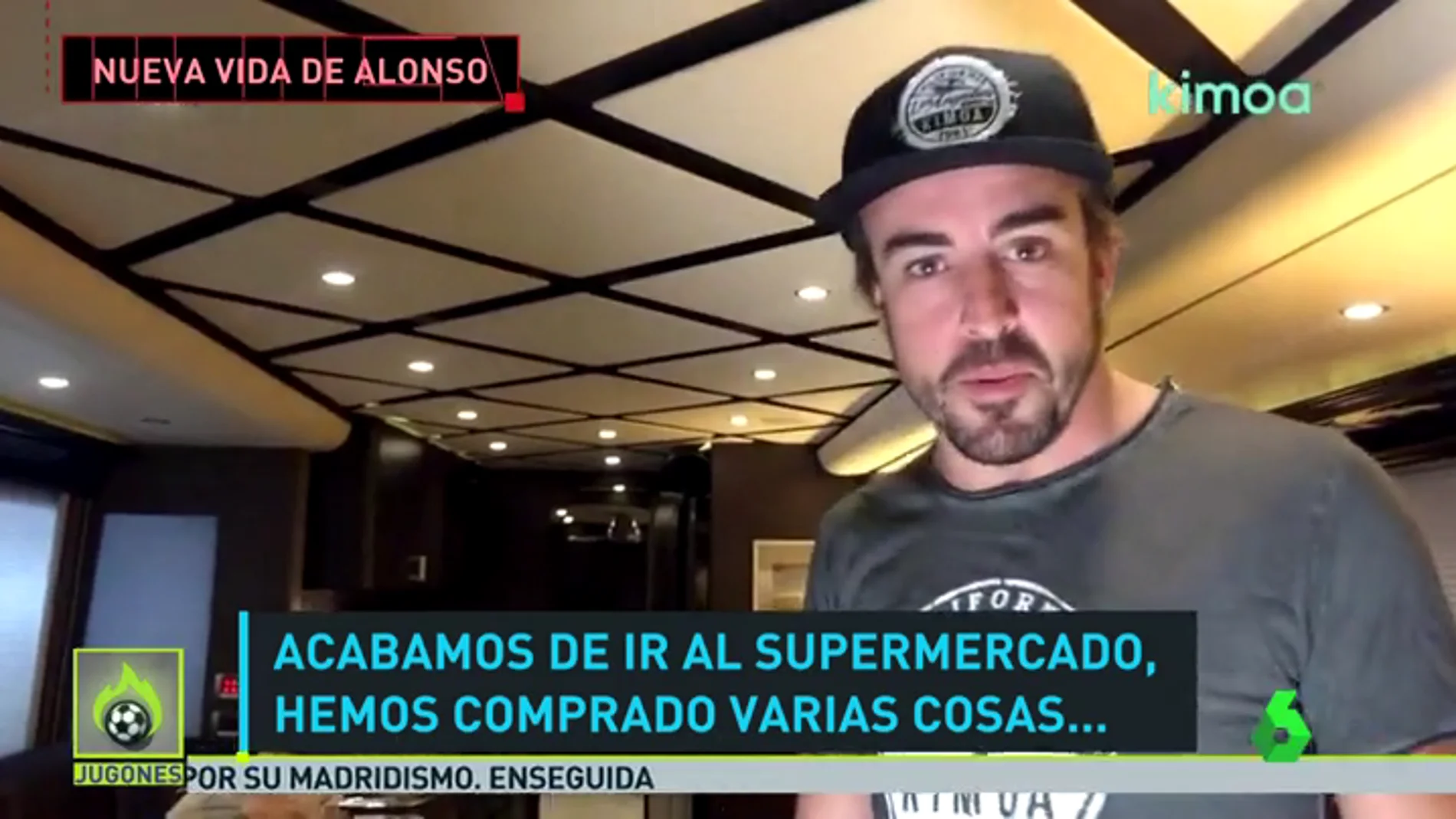 Frame 24.366163 de: Fernando Alonso nos desvela su 'casa' en Indianápolis