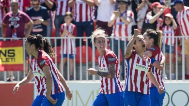 El Atlético de Madrid, campeón de la Liga femenina de fútbol tras ganar a la Real Sociedad