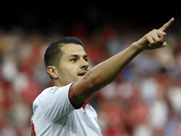 Vitolo celebra un gol Vitolo celebra un gol
