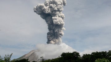 Imagen de archivo de un volcán