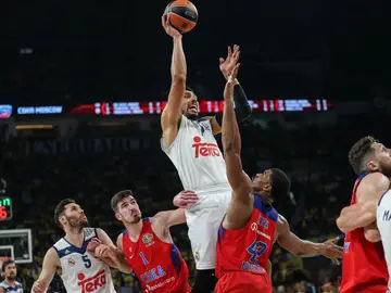 El Real Madrid de baloncesto contra el CSKA en Euroliga El Real Madrid de baloncesto contra el CSKA en Euroliga