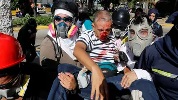 Enfrentamientos en Venezuela Enfrentamientos en Venezuela