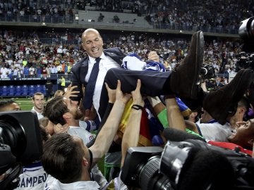 Zinedine Zidane, entrenador del Real Madrid Zinedine Zidane, entrenador del Real Madrid