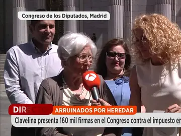 Frame 30.007665 de: Clavelina García anima a los jóvenes a unirse a la lucha contra el impuesto de sucesión: "Son los grandes perjudicados" Frame 30.007665 de: Clavelina García anima a los jóvenes a unirse a la lucha contra el impuesto de sucesión: "Son los grandes perjudicados"
