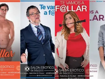 Cartel del 'Salón Erótico' de Madrid Cartel del 'Salón Erótico' de Madrid