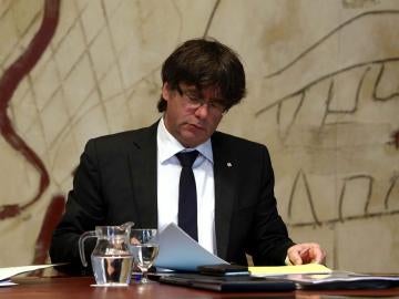Carles Puigdemont en una imagen de archivo Carles Puigdemont en una imagen de archivo