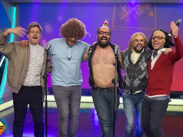 Ernesto Sevilla, Joaquín Reyes, Julián López y Raúl Cimas cantan su hit 'Hijo de puta, hay que decirlo más' en 'El Hormiguero 3.0' Ernesto Sevilla, Joaquín Reyes, Julián López y Raúl Cimas cantan su hit 'Hijo de puta, hay que decirlo más' en 'El Hormiguero 3.0'