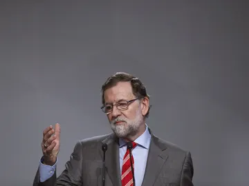 Mariano Rajoy en rueda de prensa Mariano Rajoy en rueda de prensa