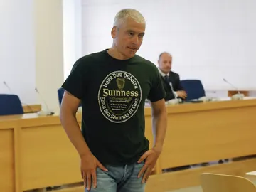 Txapote en la audiencia Txapote en la audiencia