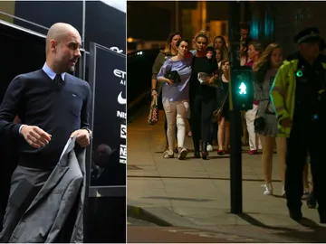 La mujer e hijas de Guardiola salen ilesas del atentado de Manchester La mujer e hijas de Guardiola salen ilesas del atentado de Manchester