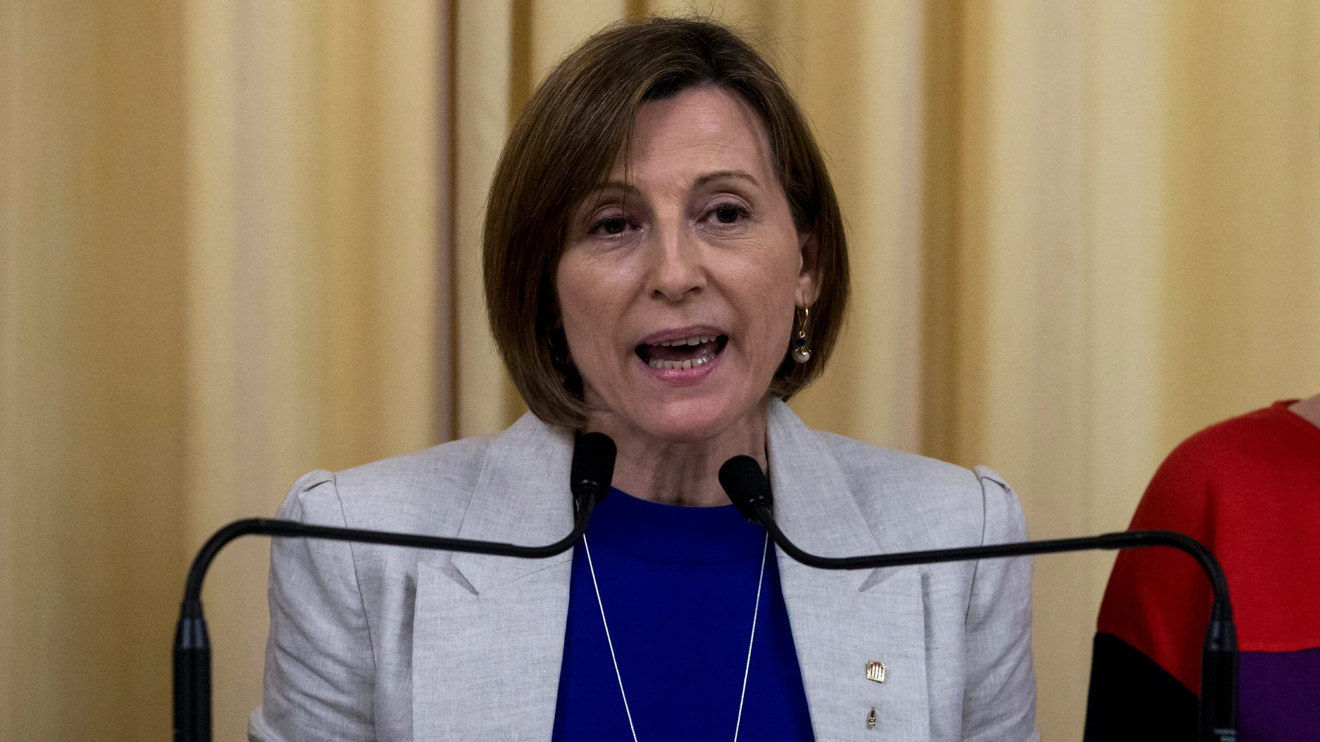 Carme Forcadell, la presidenta del Parlament Carme Forcadell, la presidenta del Parlament