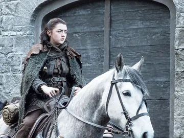 Arya Stark en la séptima temporada de 'Juego de Tronos' Arya Stark en la séptima temporada de 'Juego de Tronos'