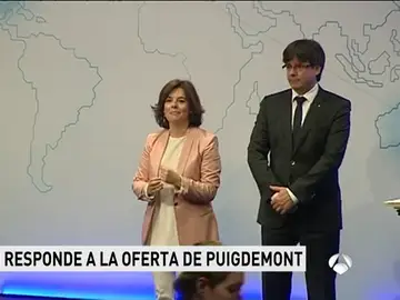 Sáenz de Santamaría y Puigdemont Sáenz de Santamaría y Puigdemont