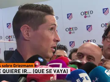 Fernando Torres manda un recado a Griezmann Fernando Torres manda un recado a Griezmann