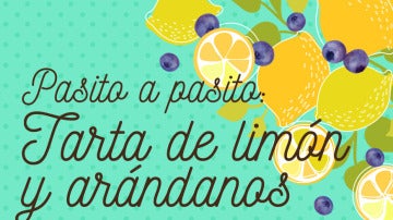 TARTA DE LIMÓN & ARÁNDANOS
