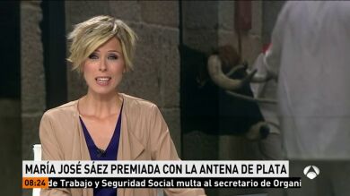María José Sáez, premio Antena de Plata 2017