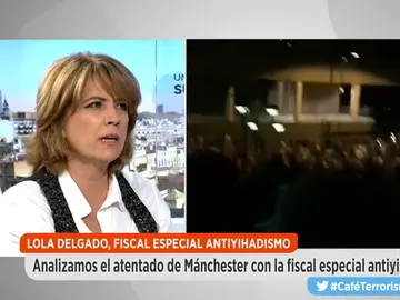 Frame 110.747227 de: La fiscal antiyihadista Dolores Delgado: "Daesh está obsesionada con los niños" Frame 110.747227 de: La fiscal antiyihadista Dolores Delgado: "Daesh está obsesionada con los niños"