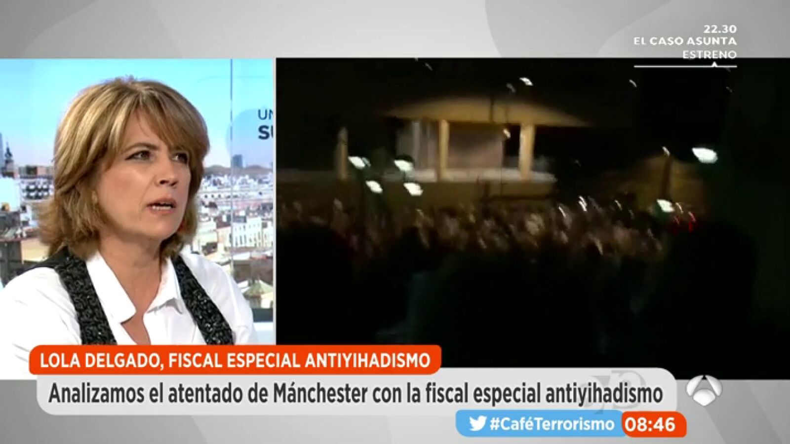 La fiscal antiyihadista Dolores Delgado: 